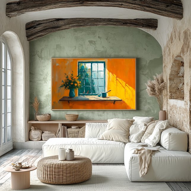 Poster Fenêtre Fauvist avec Sunlit Still Life - Custom (Créateur téléchargé)