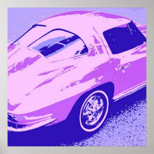 Poster Fenêtre Fractionnement de la corvette