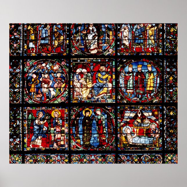 Poster Fenêtre Incarnation (Devant)