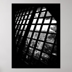 Poster Fenêtre inclinée