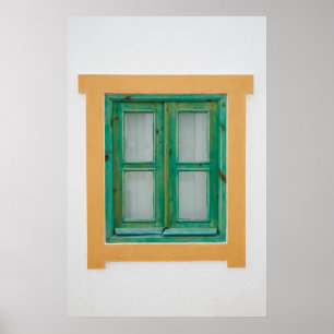Poster Fenêtre portugaise traditionnelle