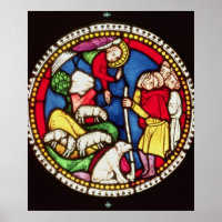 Fenêtre représentant L'Annonciation à