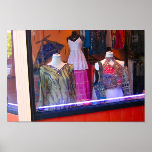 Poster Fenêtre Store
