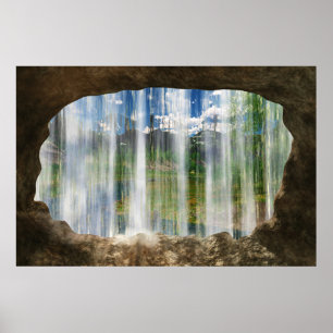 Poster Fenêtre sur l'affiche de Cwm