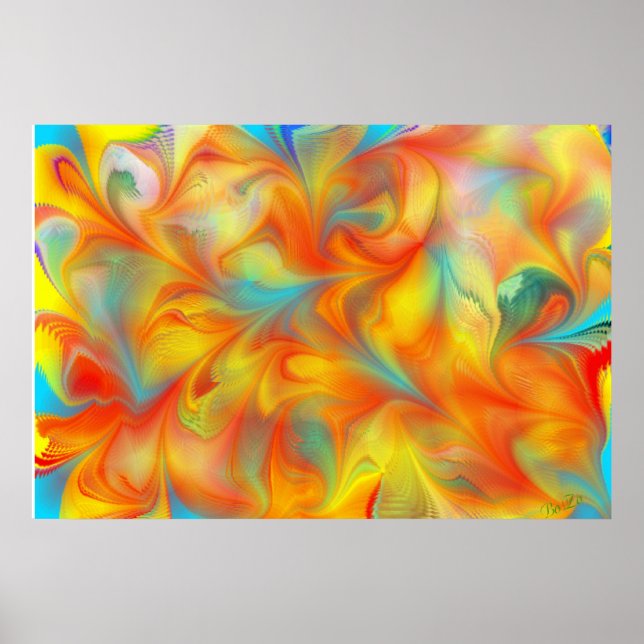 POSTER FENG SHUI ÉNERGIE INTUITIVE (Devant)