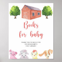Ferme - Bibliothèque pour bébés