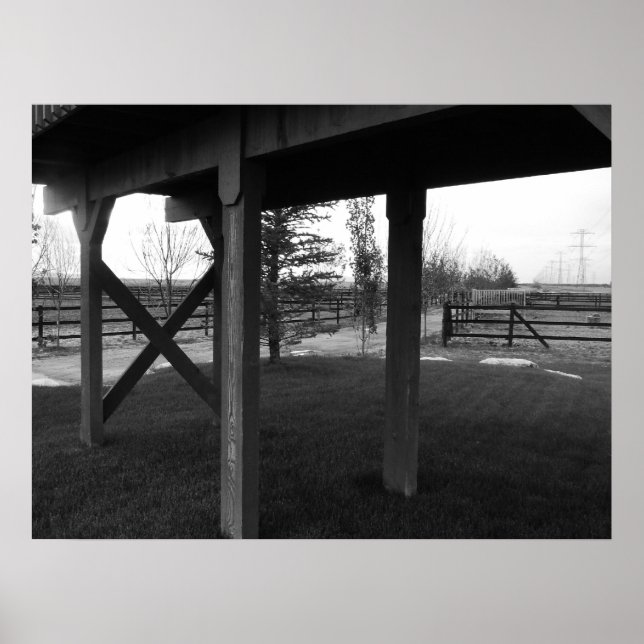 Poster Ferme de Farmington Utah Horse (Devant)