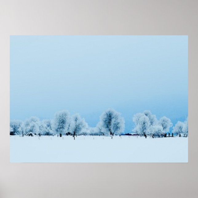 Poster Ferme d'hiver (Devant)