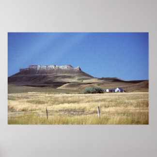 Poster Ferme du Dakota du Sud