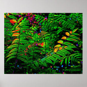 Poster Fermer Feuille Imprimer