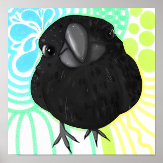 Poster Fermer la corneille