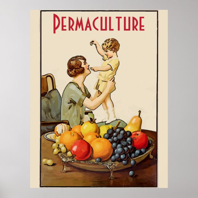 Poster Fermes de maculture, personnalisation (Devant)