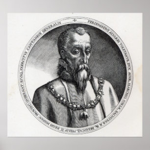 Poster Fernando Alvarez De Toledo, 3ème duc d'alba