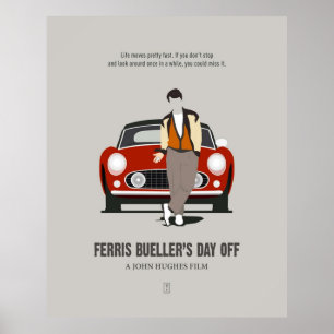 Poster Ferris Buellers Jour off