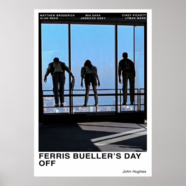 Poster Ferris Buellers Jour off (Devant)