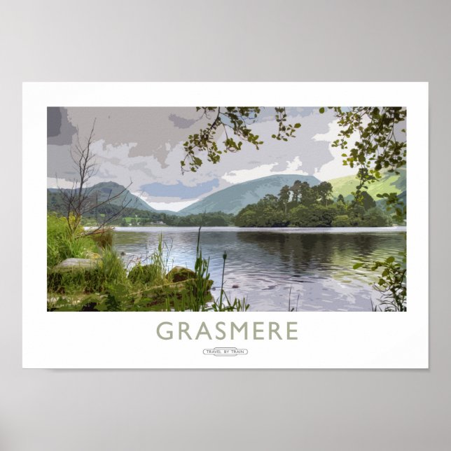 Poster ferroviaire Grasmere (Devant)