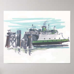 Poster Ferry Keystone