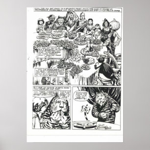 Poster Festin dans le pays d'Oz