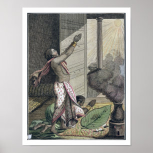Poster Festival de Pongol, Inde, de 'voyage Indes aux.,