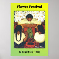 Festival des fleurs de Diego Rivera (1925)