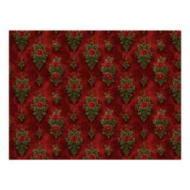 Poster Festive Damask 