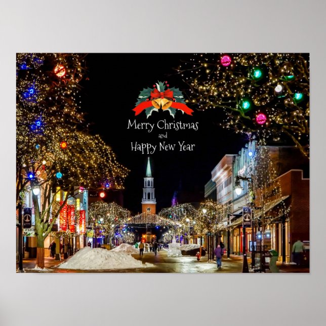 Poster Festive Noël (Devant)