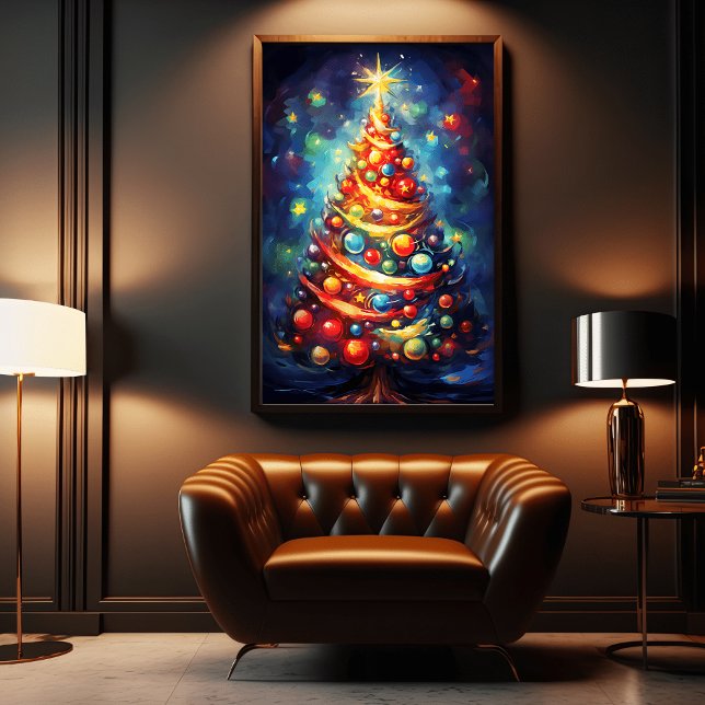 Poster Festivités de rêve : Arbre de Noël (Créateur téléchargé)
