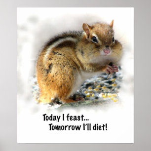 Poster Festoyer Chipmunk