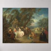 Fête Champêtre - Jean-Baptiste Pater Beaux-Arts