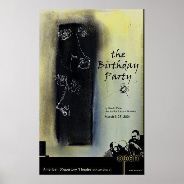 Poster fête d'anniversaire (Devant)