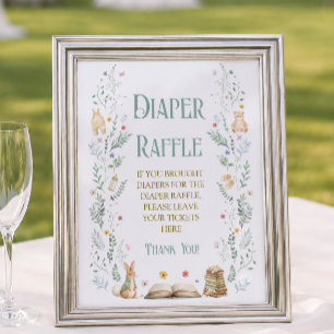 Poster Fête de Bébé à l'affiche de la Tombola de Couches