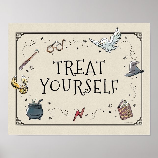 Poster Fête de bébé HARRY POTTER™ (Devant)