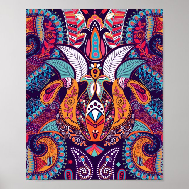 Poster Fête de Diwali (Devant)