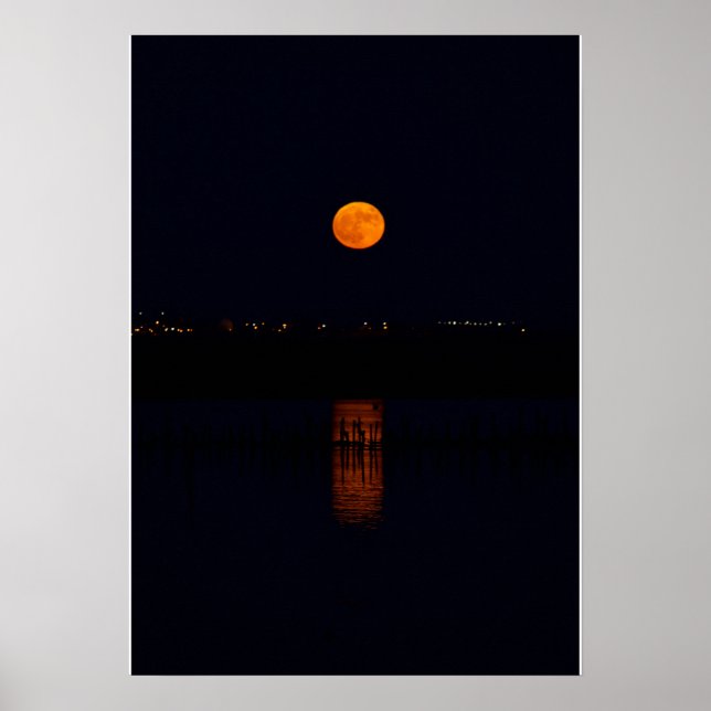 Poster fête de la pleine lune (Devant)