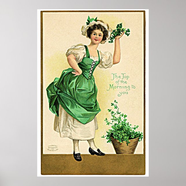 Poster Fête de la Saint Patrick (Devant)