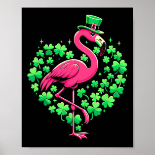 Poster Fête de la Saint-Patrick Flamant Irlandais 