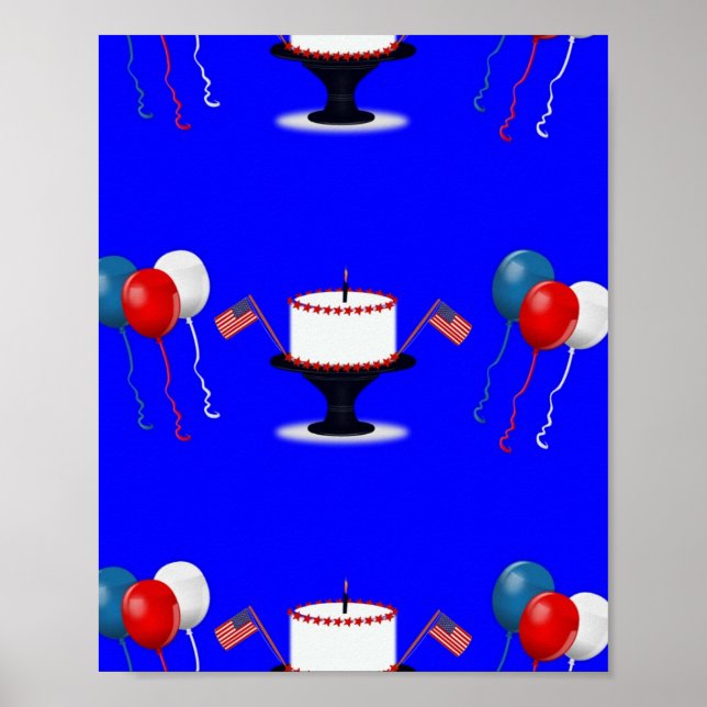 Poster Fête de l'Indépendance à thème (Devant)