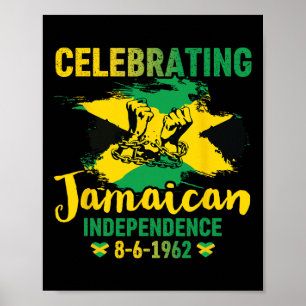 Poster Fête de l'Indépendance Fière Jamaïque 1962