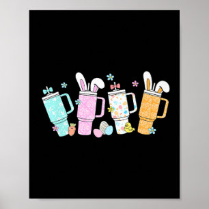 Poster Fête de Pâques rétro Stanley Tumbler Inspirées Fil