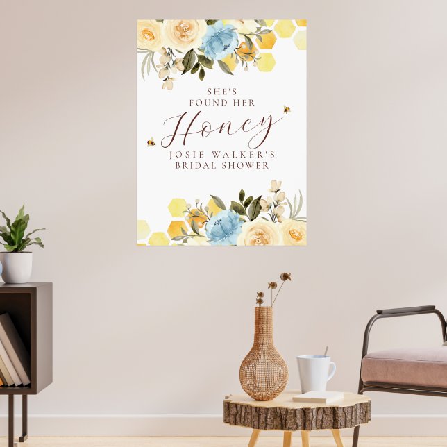 Poster Fête des mariées Bee Honeycomb (Salon 3)