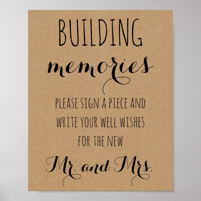 Poster Fête des mariées Jeux et activités (Devant)