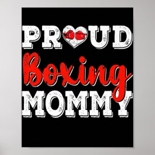Poster Fête des Mères joyeuse de maman en boîte