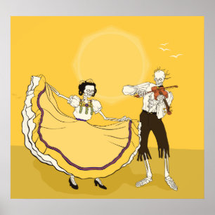 Poster Fête des morts