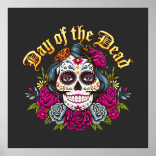 Poster Fête des Morts : Célébrer Dia de Los Muertos