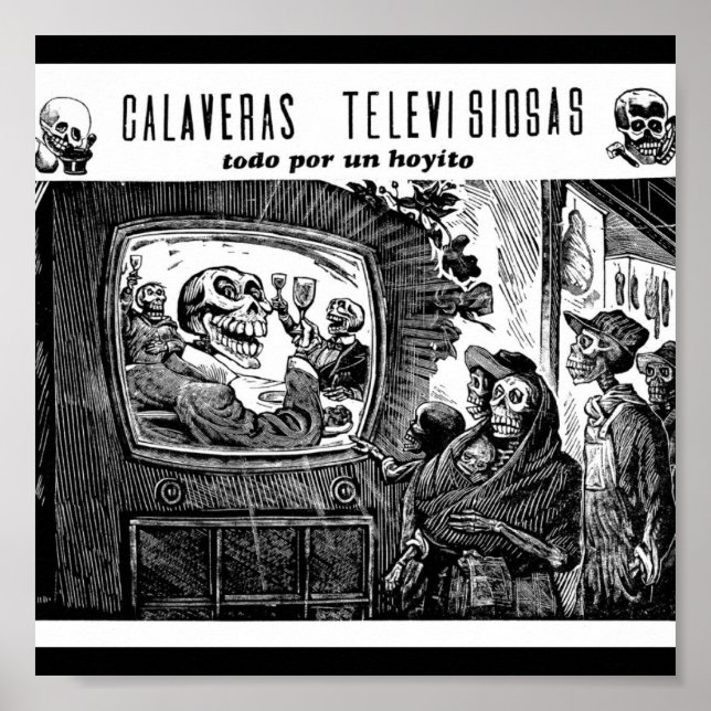 Poster Fête des Morts, Mexique. Vers 1949 (Devant)