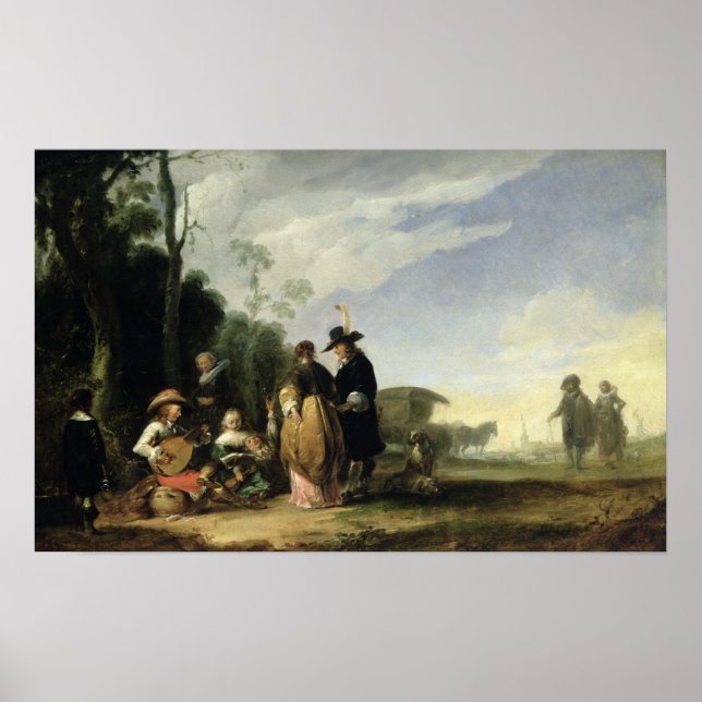 Poster Fête rurale (Devant)