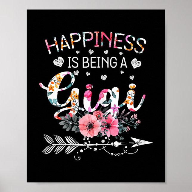 Poster Fêtes de Mères Funny Gigi Cadeaux Fête des Mères L (Devant)