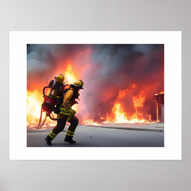 Poster Feu d'affiche (Devant)