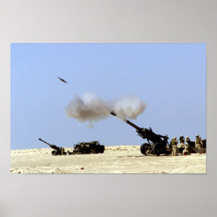 Poster Feu d'artillerie