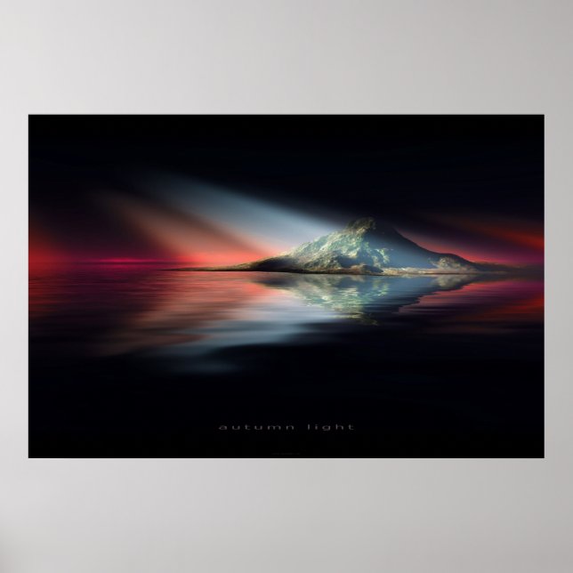 Poster feu d'automne (Devant)